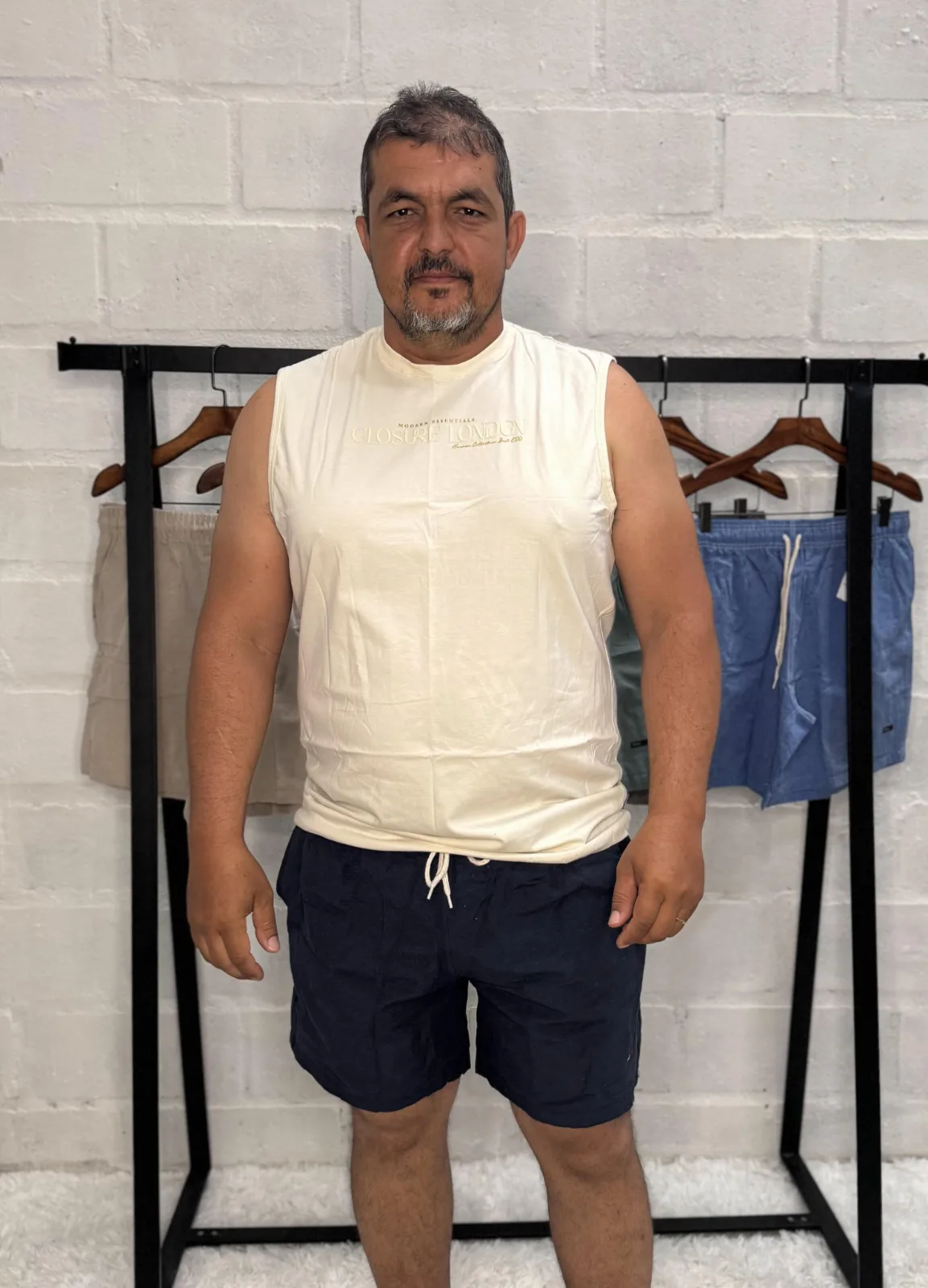 Short de Linho Plus Size