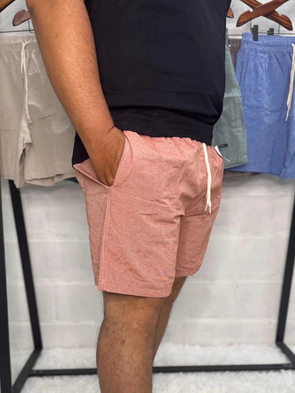 Short de Linho Plus Size