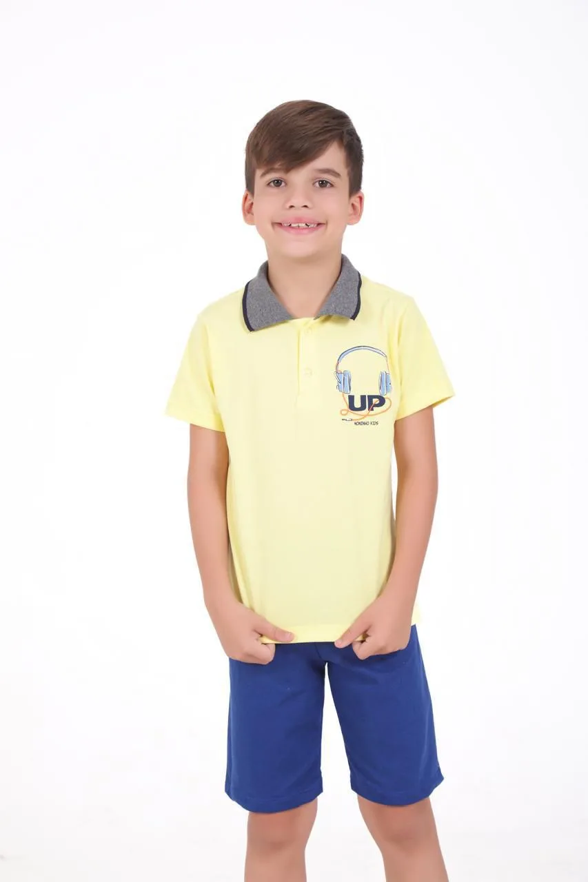 Conjunto de Gola Polo & Padre