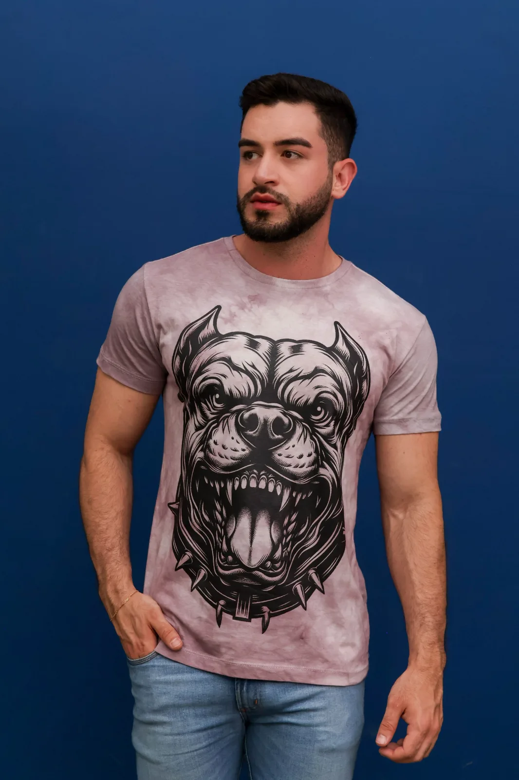 Camisa Algodão Fio 30 no Tie Dye