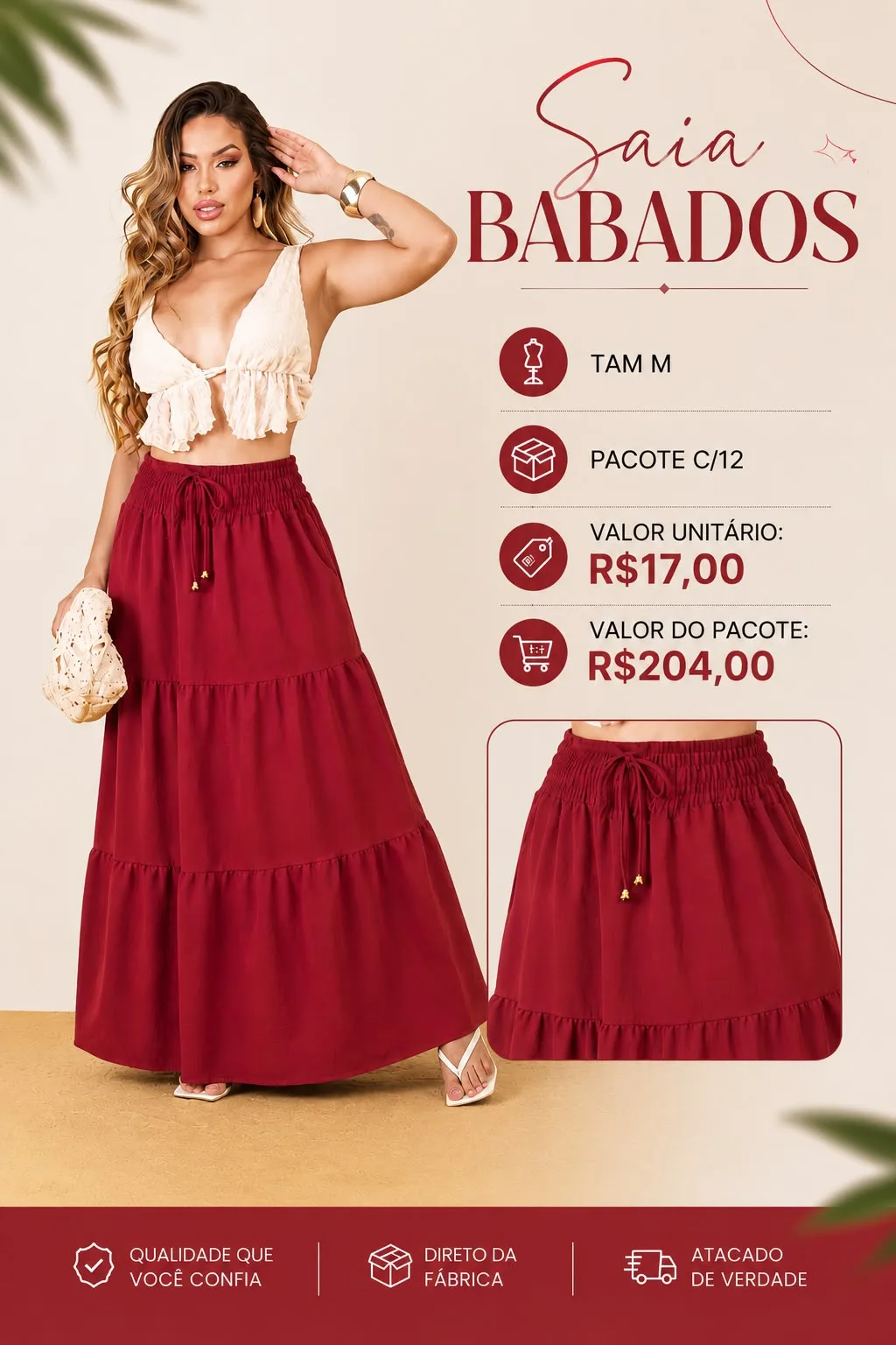 Saia Babados