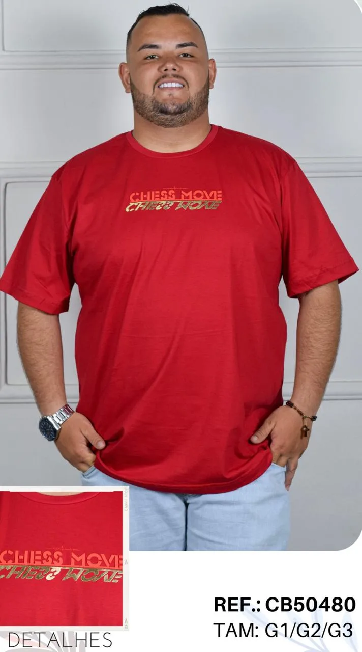 Careca Plus Size Algodão Menegotti