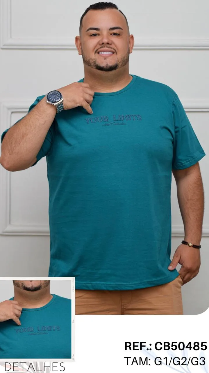 Careca Plus Size Algodão Menegotti