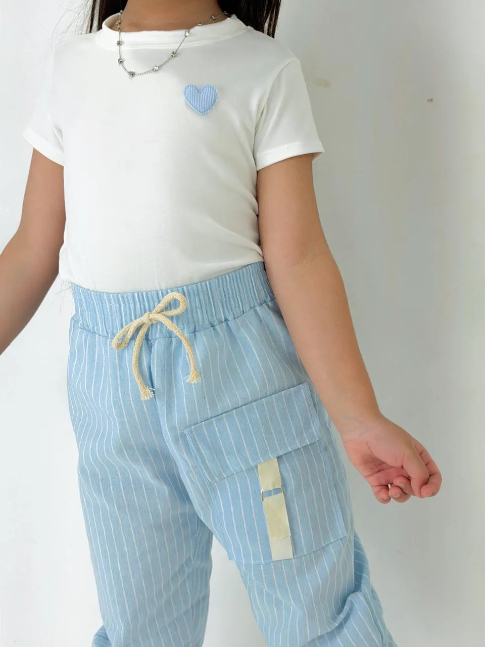 Conjunto de Calça Listra Infantil