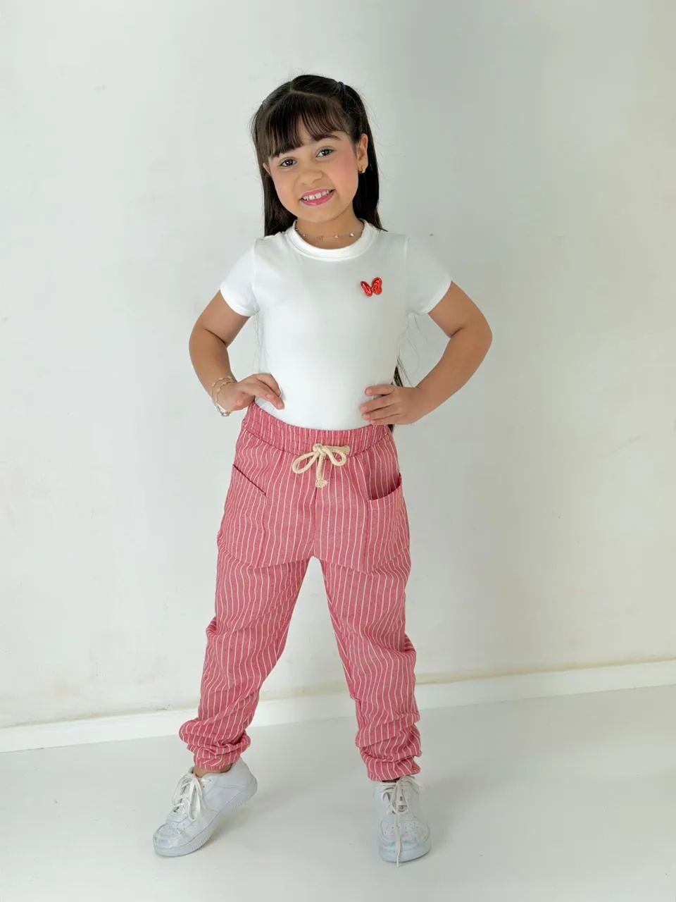 Conjunto de Calça Listra Infantil