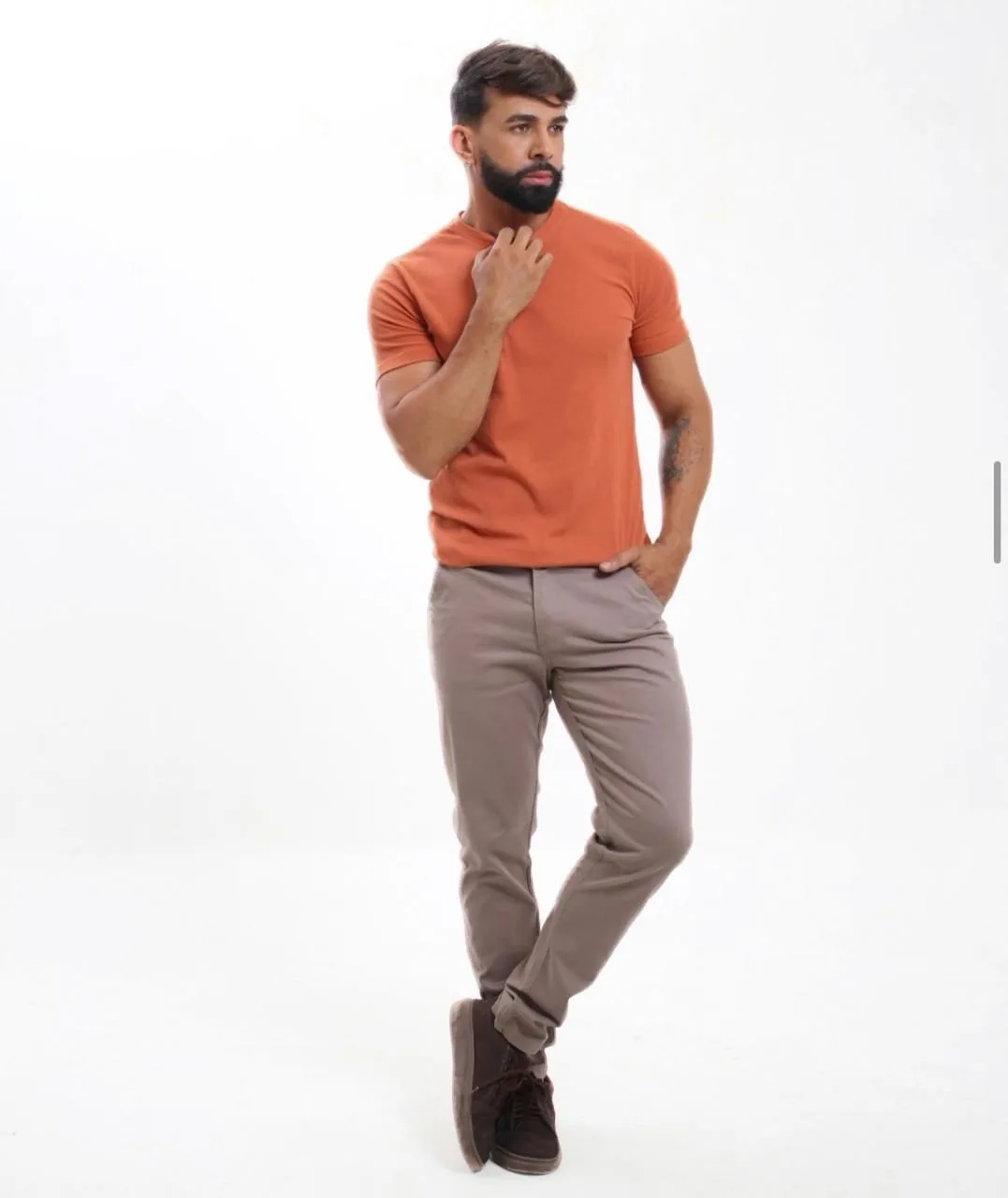 Calça Masculina de Brim c/ Lycra