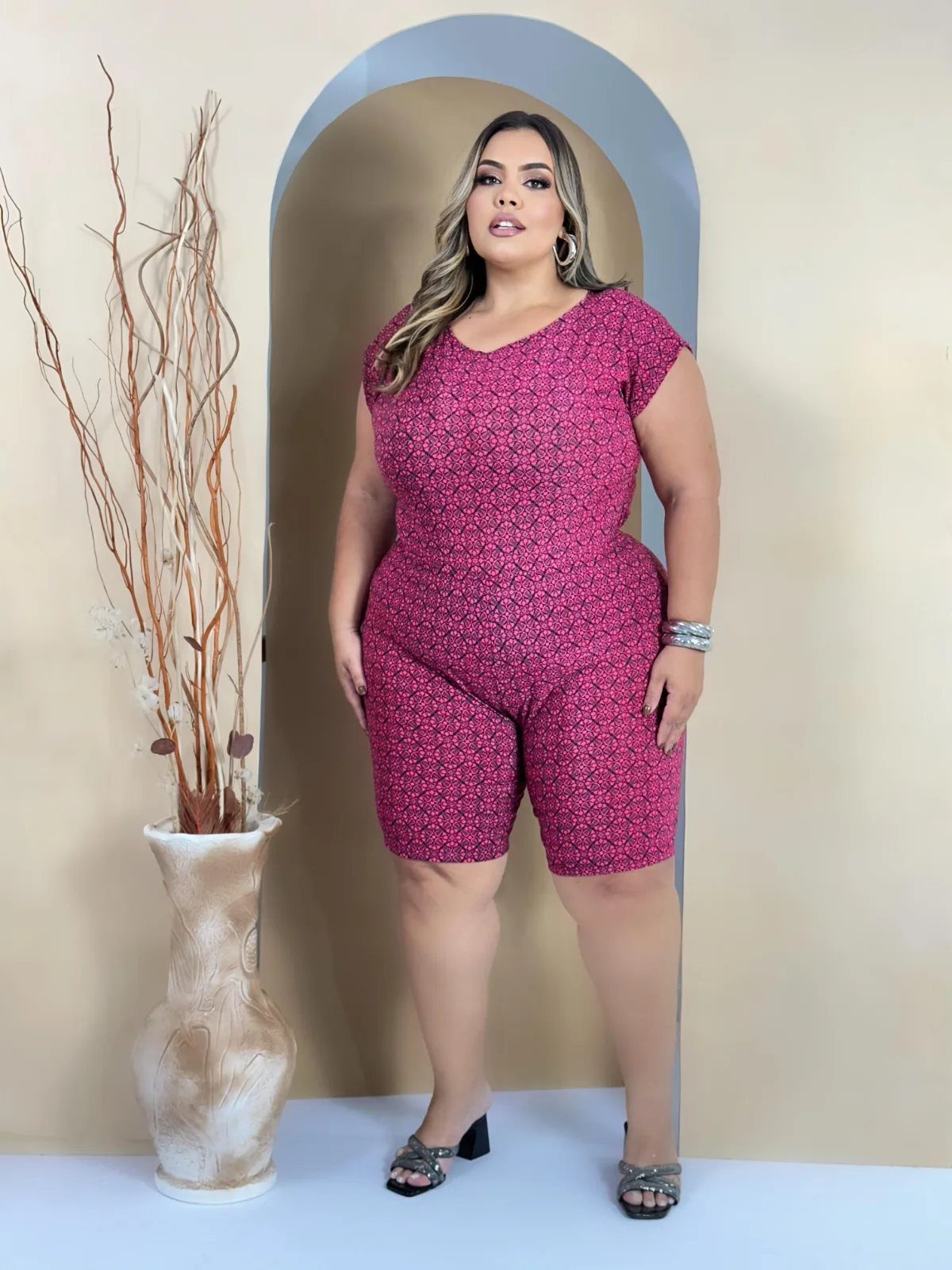 Conjunto Plus Size de Liganete