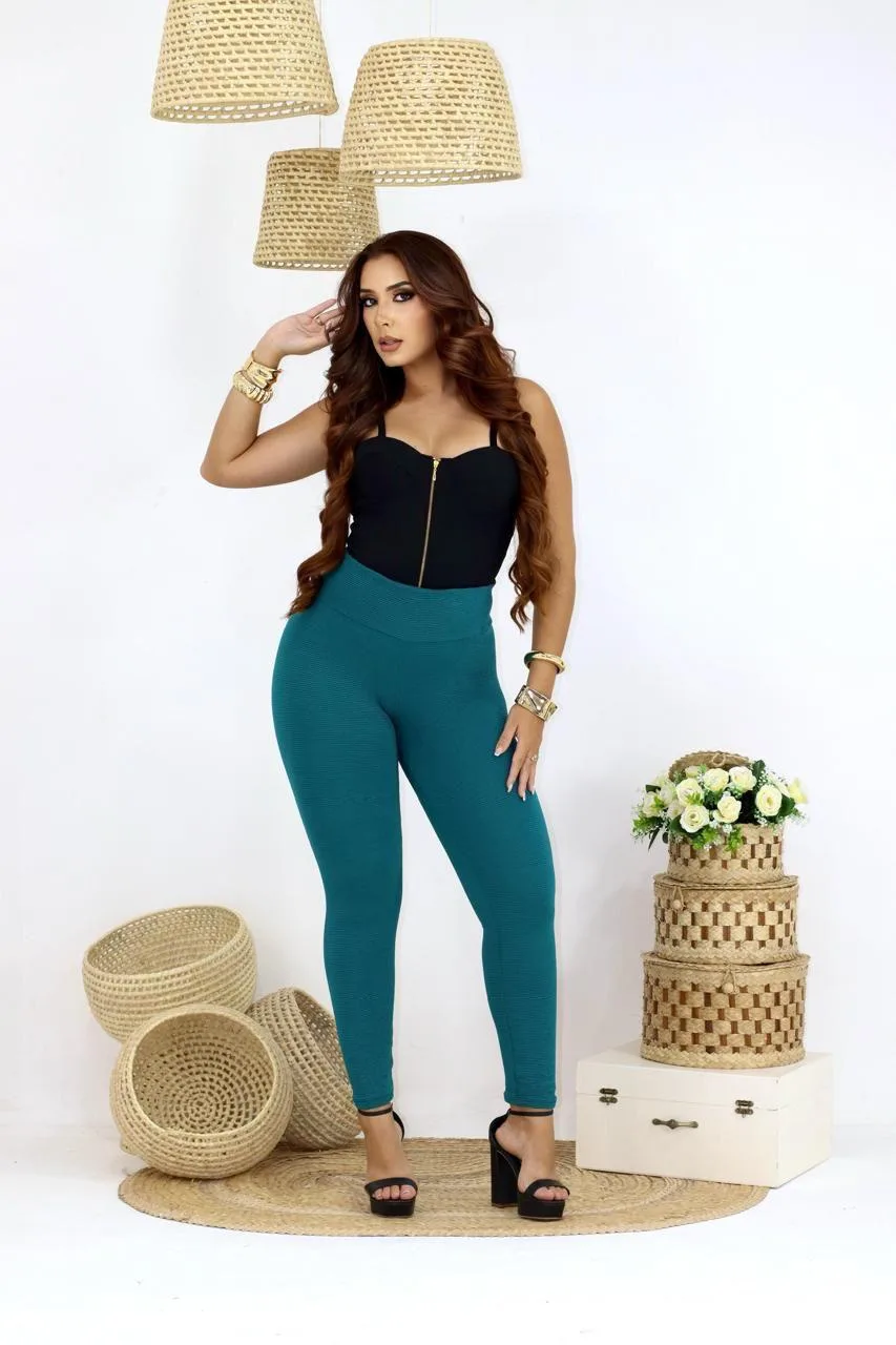 Calça Feminina Legging de Bubbles e Anarruga