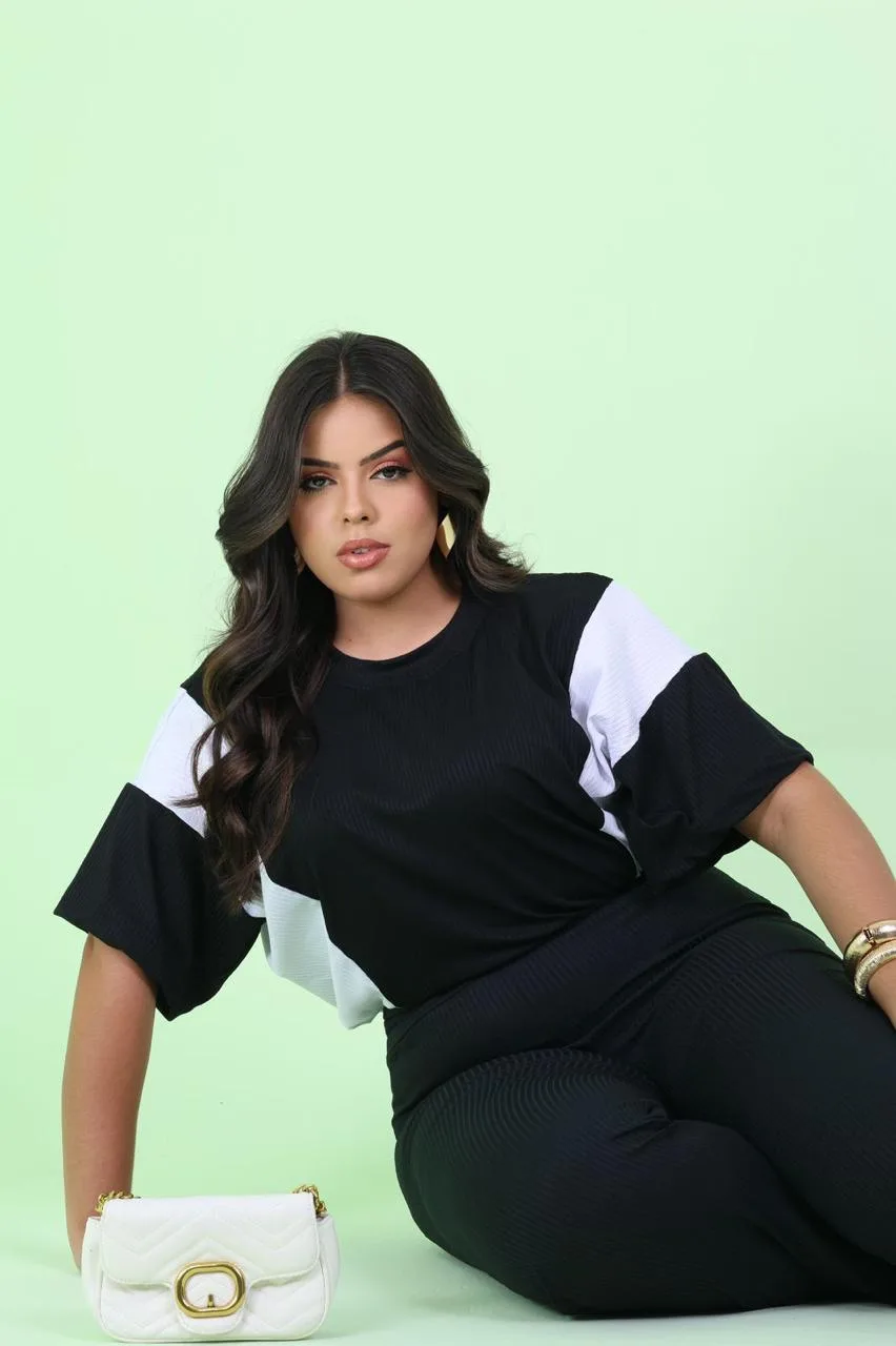 Blusa Plus Size Canelada
