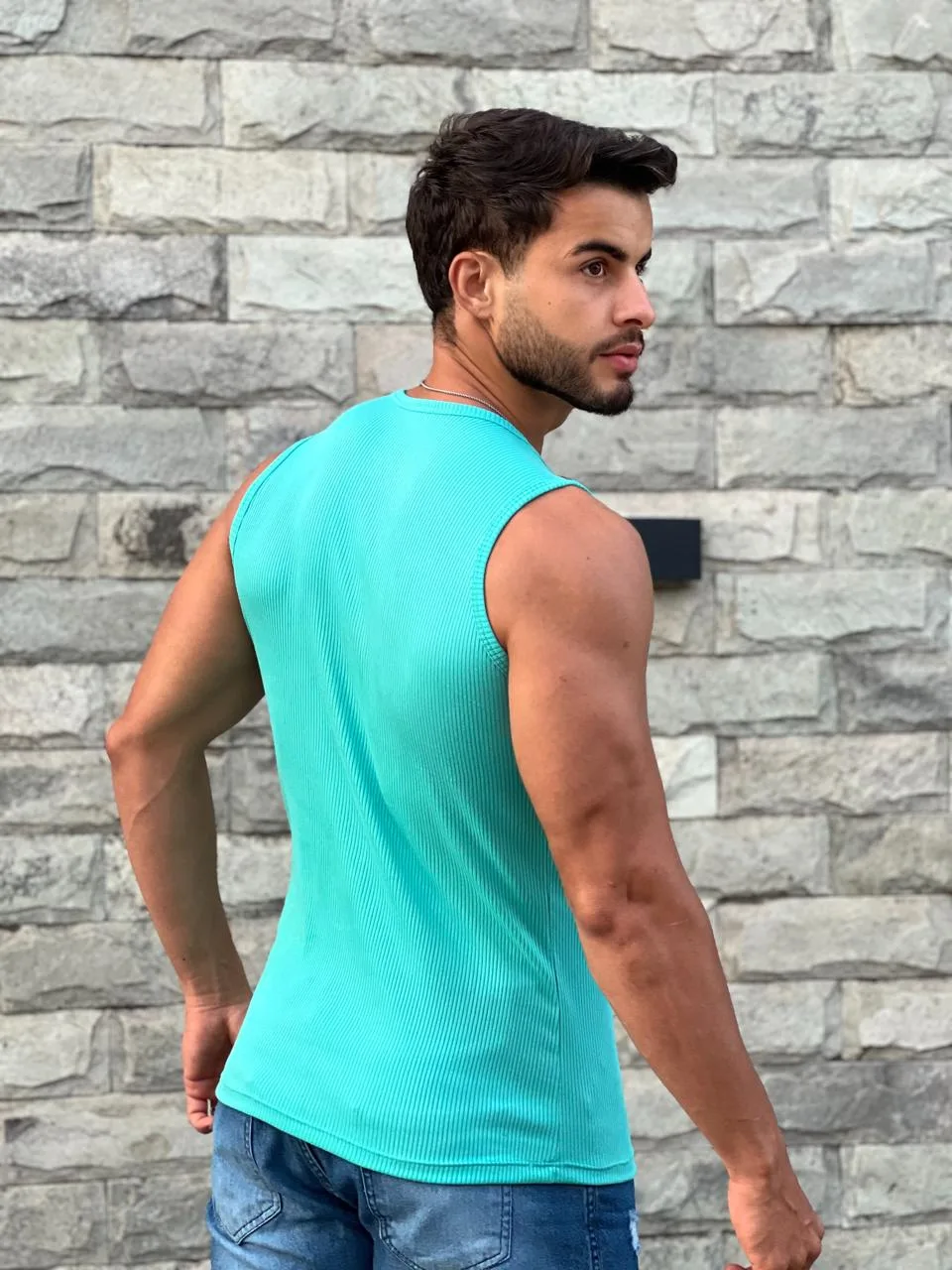 Machão Adulto Suede Canelado