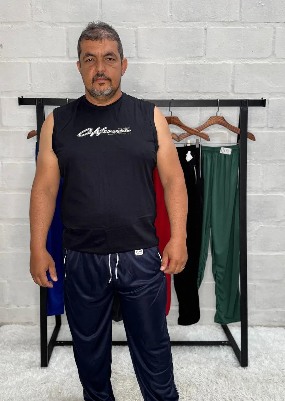 Calça Masculina Cacharrel c/ Zíper