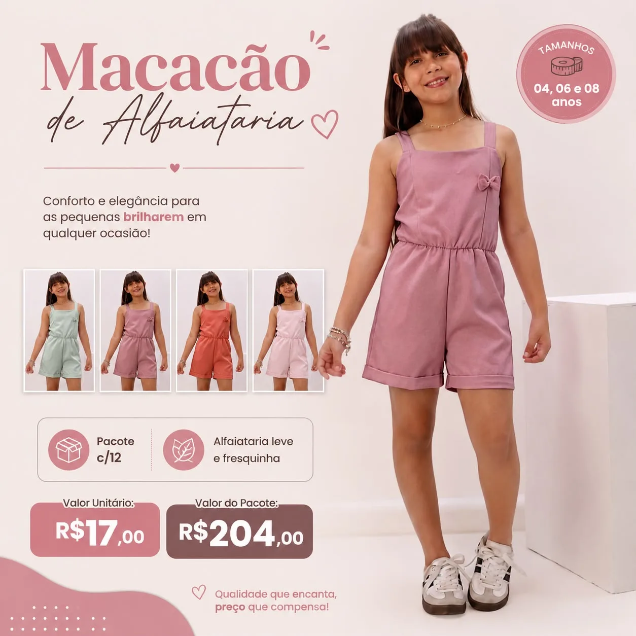 Macacão Alfaiataria