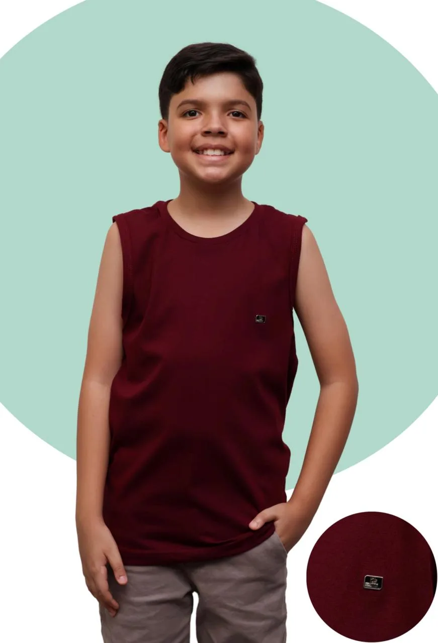 Machão Juvenil Algodão Menegotti