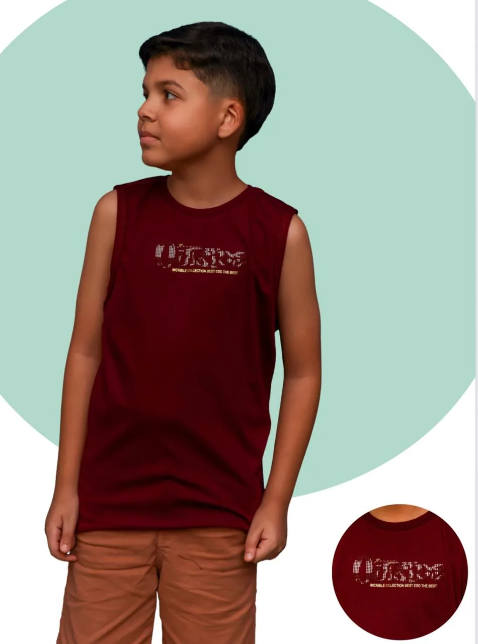 Machão Juvenil Algodão Menegotti