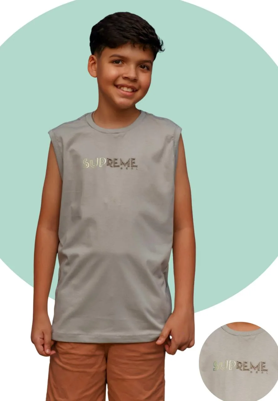 Machão Juvenil Algodão Menegotti