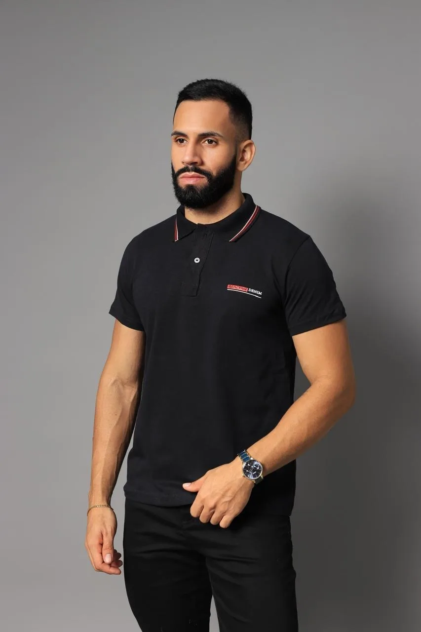 Gola Polo Adulto de Algodão Fio 30