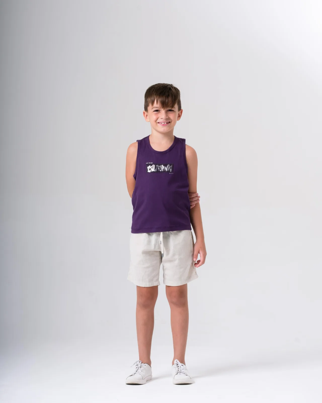 Machão Infantil Algodão Menegotti